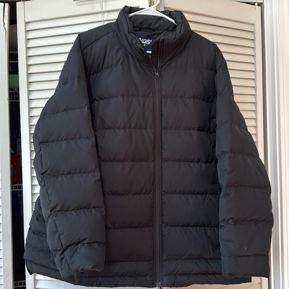 Woman’s lands end winter puffer coat